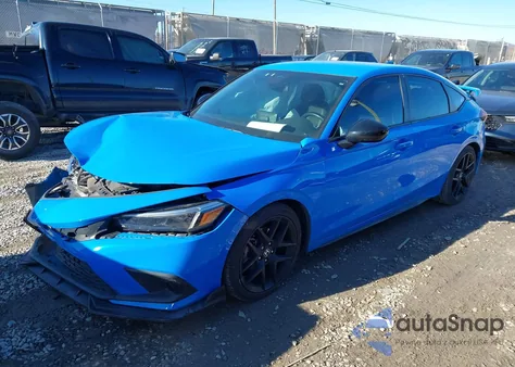 2023 Honda Civic Sport из США, поврежденный, VIN 19XFL2H83PE010160